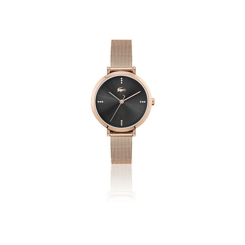 Montre Femme Lacoste Geneva dorée rose