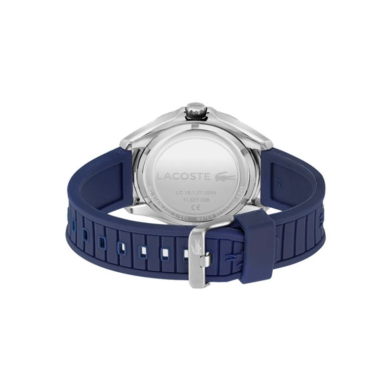 Montre Homme Lacoste Tiebreaker silicone bleu profond