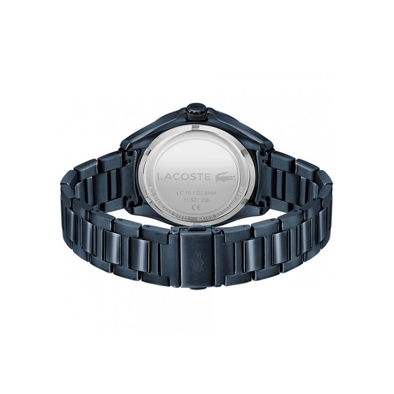 Montre Homme Lacoste Tiebreaker noire et bleu