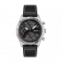 Montre homme boss acier bracelet cuir noir