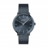 Montre homme boss acier bleu bracelet milanais