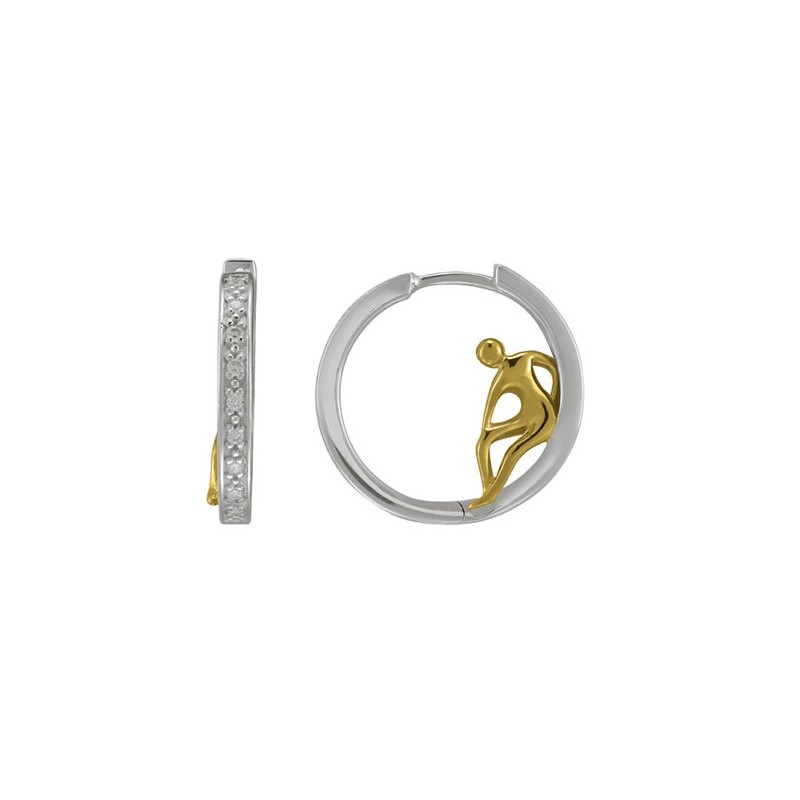 Boucles d'oreilles "isadora" de la marque jourdan 