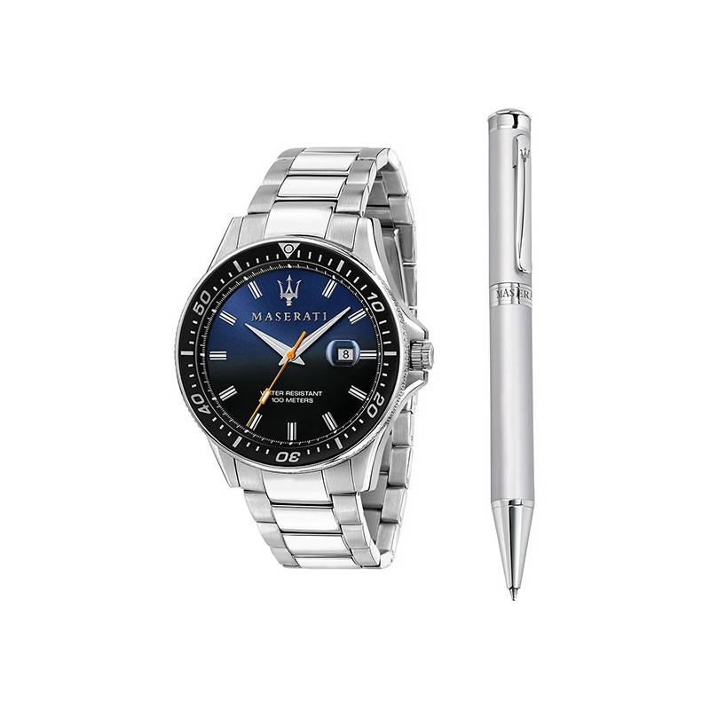 Coffret Maserati Homme montre et stylo