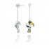 Boucles d'oreilles Una Storia Toucan argent 925/000 