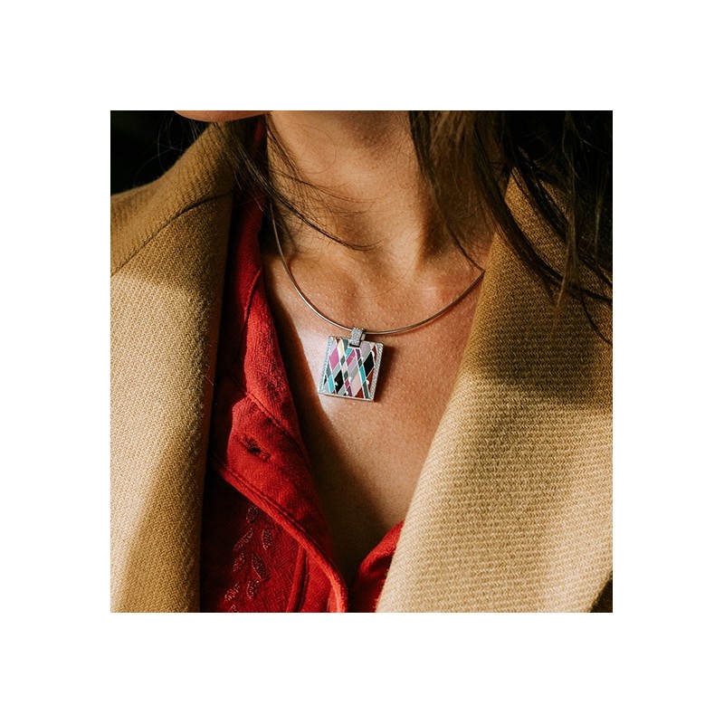 Pendentif Una Storia Moderna argent 925/000