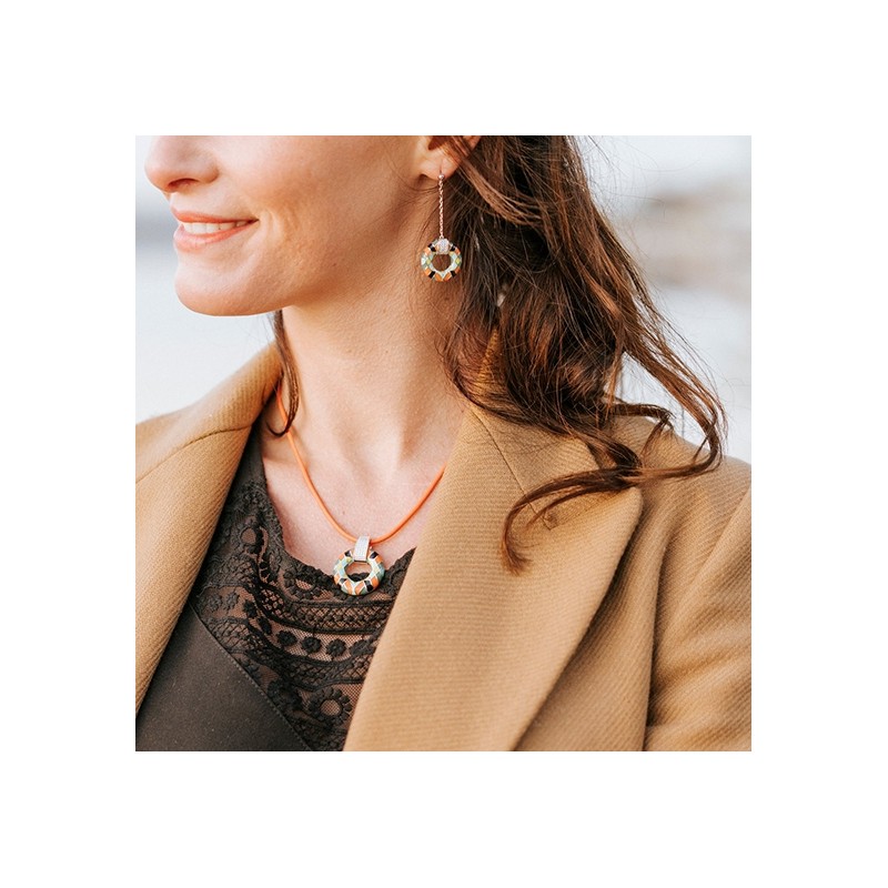 Boucles d'oreilles Una Storia Burano argent 925/000 