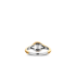BAGUE EN ARGENT 925/000 RHODIE DORE