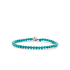 Bracelet argent perle turquoise