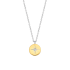 collier étoile en argent et d'oxyde de zirconium