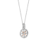 collier en argent et pendentif boussole