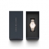 montre femme acier doré rose Daniel Wellington