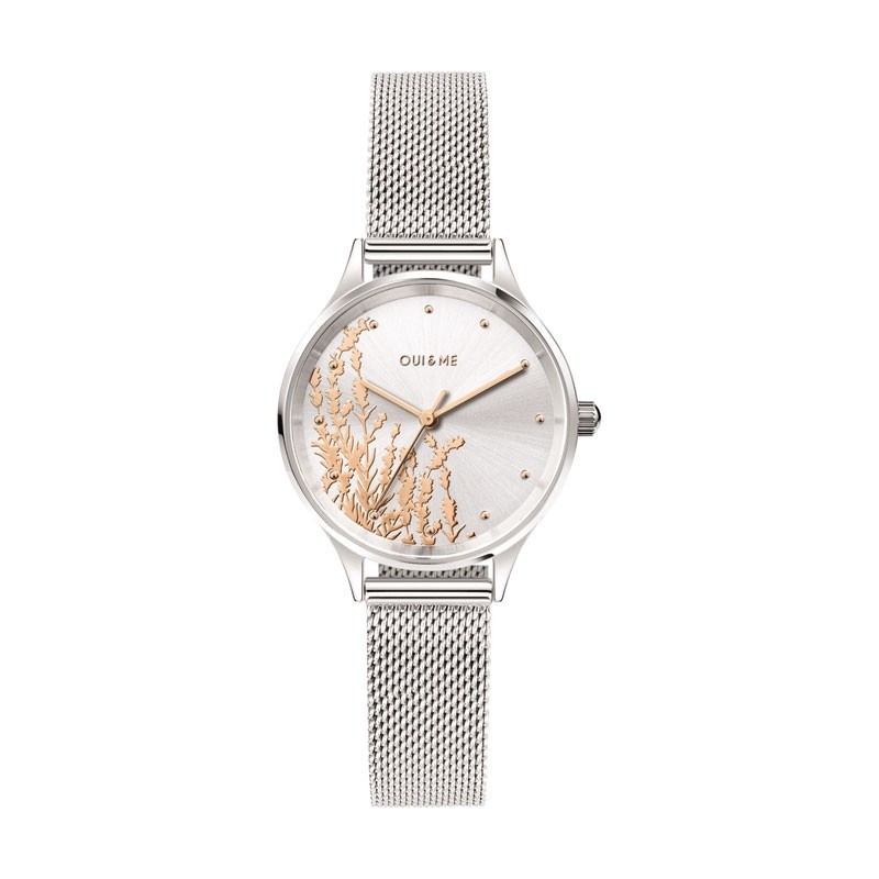Montre couleur argent Oui and Me collection Bichette