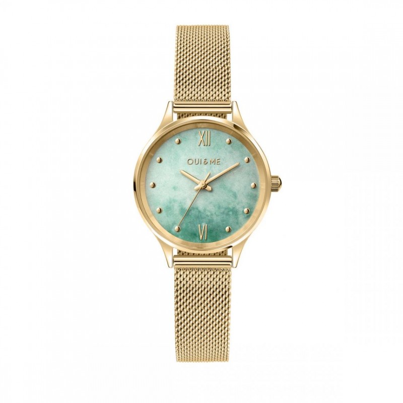 Montre Oui and Me dorée collection Bichette