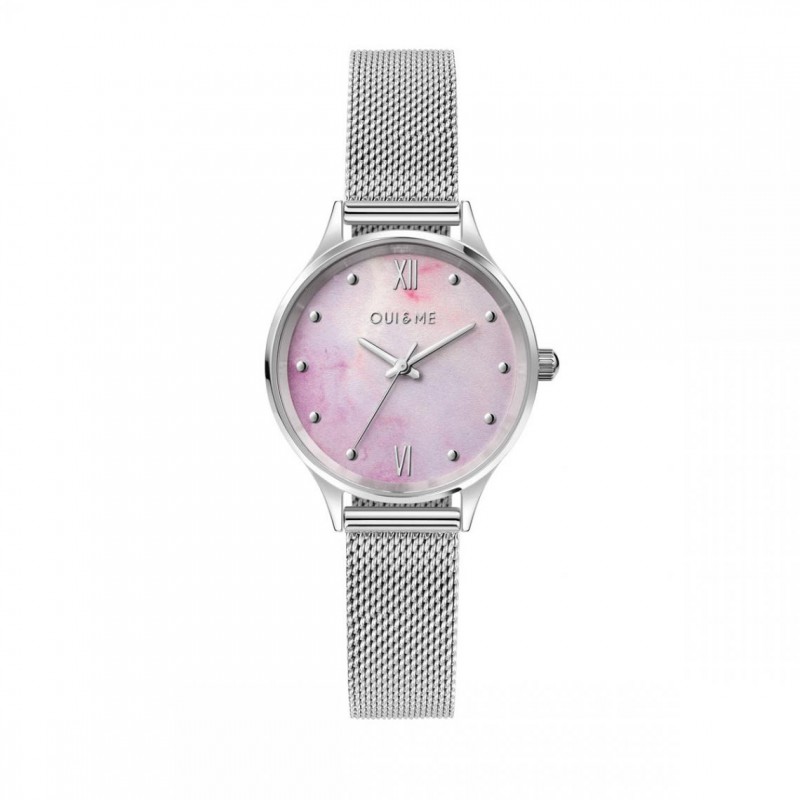 Montre Oui and Me couleur argent collection Bichette