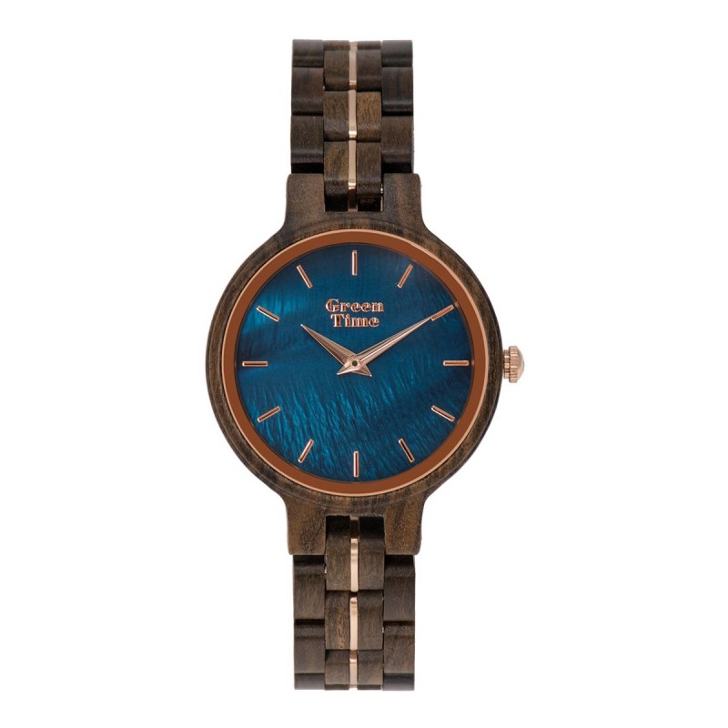 MONTRE GREEN TIME EN BOIS