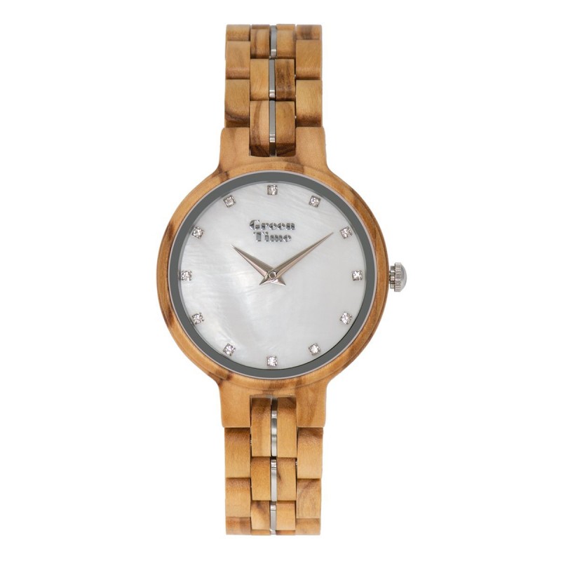 MONTRE GREEN TIME EN BOIS 