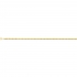 Bracelet Maille corde or375 jaune 3.5MM