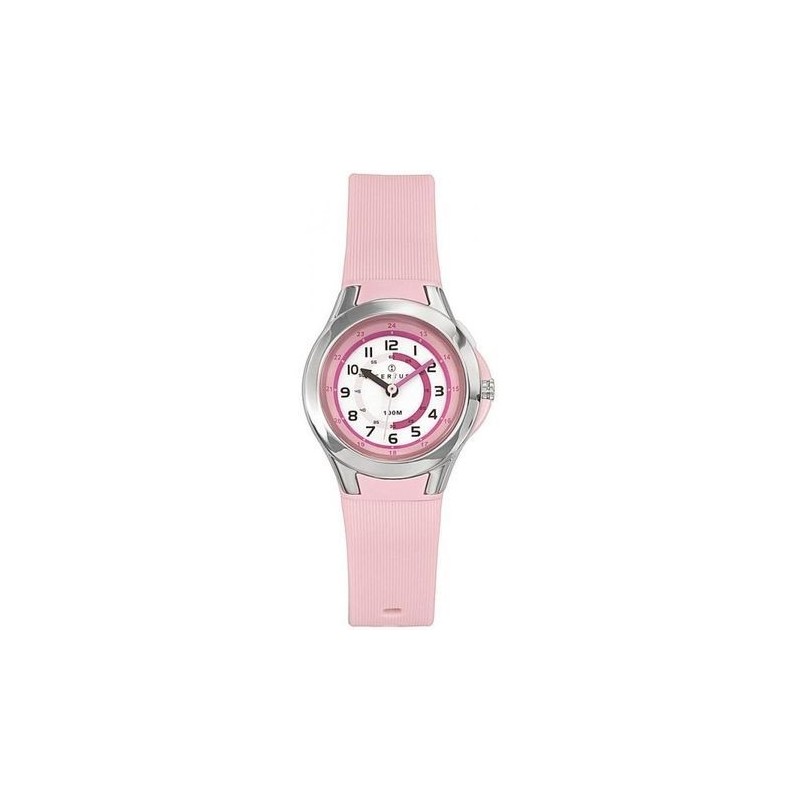 Montre Certus enfant bracelet en silicone rose