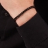 bracelet homme Diesel en acier noir
