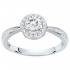 Bague argent femme phebus