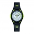 Montre enfant sport noir et vert fluo