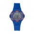 Montre enfant Tekday silicone bleu et orange