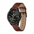 Montre Homme Lacoste traveler en cuir marron
