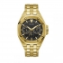 Montre Homme Guess top gun acier doré