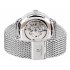 Coffret Montre Pierre Lannier Automatic acier couleur argent et cuir marron