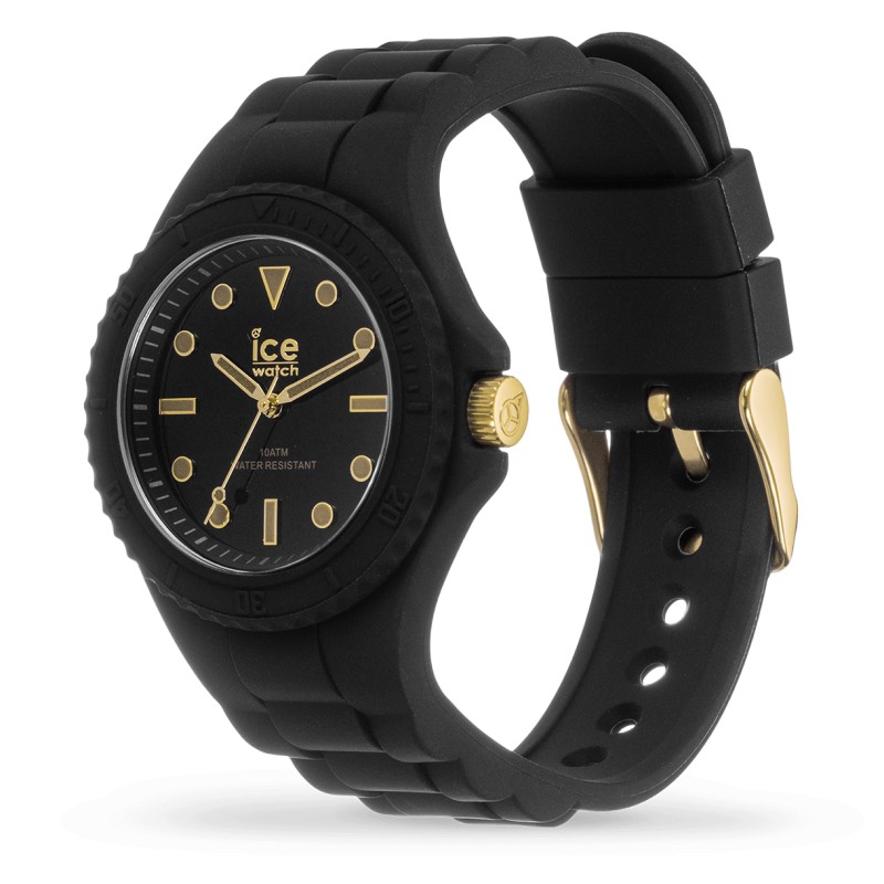 Montre Ice Watch Generation black gold Small