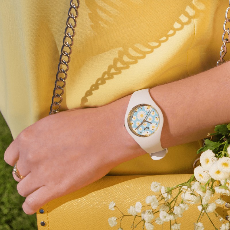 Montre Ice Watch White daisy Small