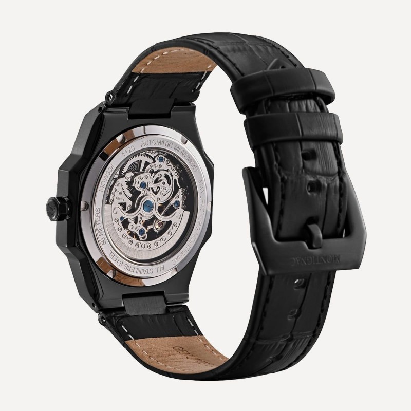 Montre montignac automatique noire 