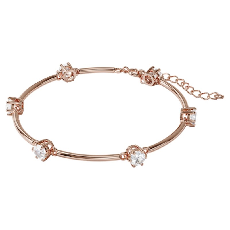 Bracele CONSTELLATION Swarovski en métal doré rose 