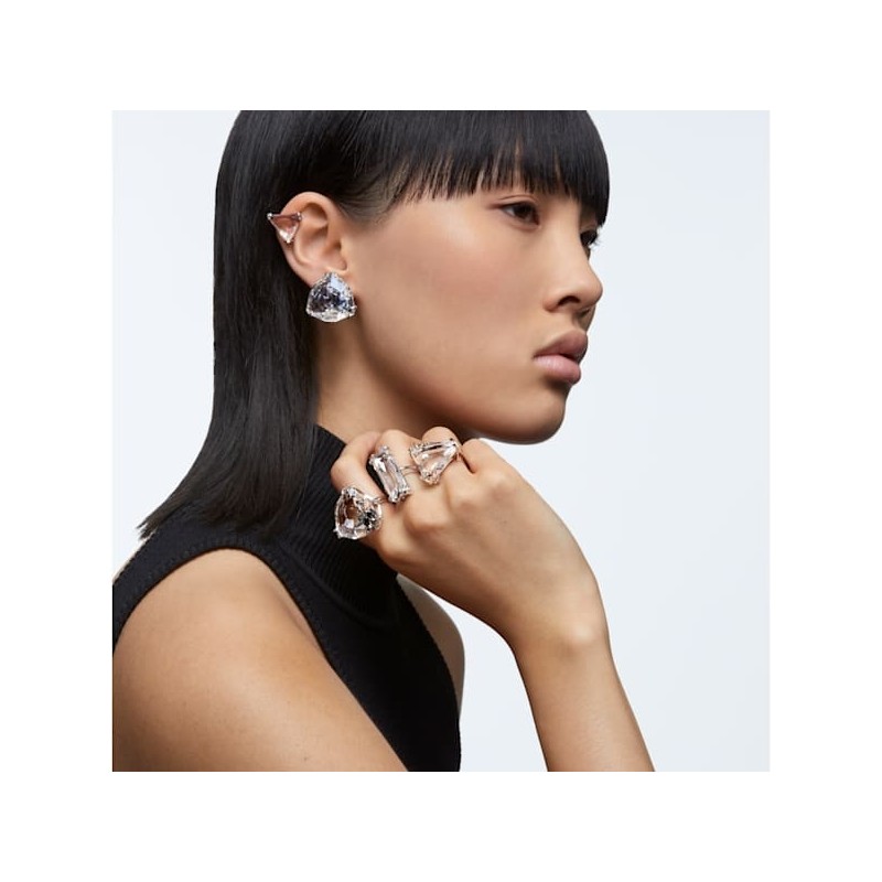 Boucle d'oreille à clipper swarovski collection Mesmera 