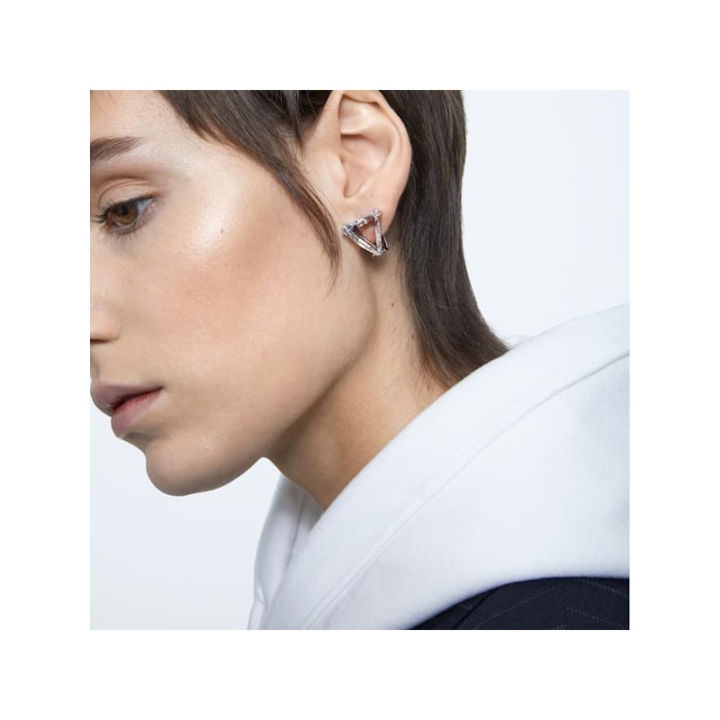 Boucle d'oreille à clipper swarovski collection Mesmera 