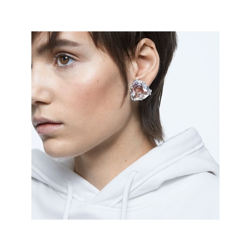 Boucle d'oreille à clipper swarovski collection Mesmera 