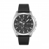 Montre homme boss bracelet cuir noir et cadran noir