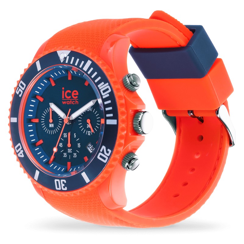 Montre Ice Watch Chrono orange blue Large
