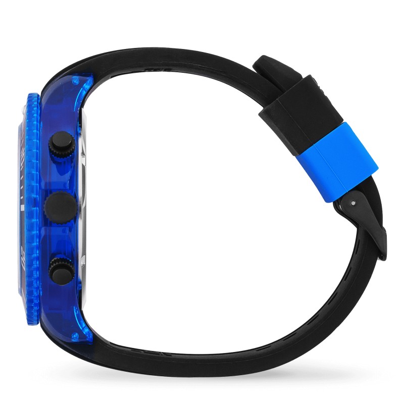 Montre Ice Watch Chrono black blue XL