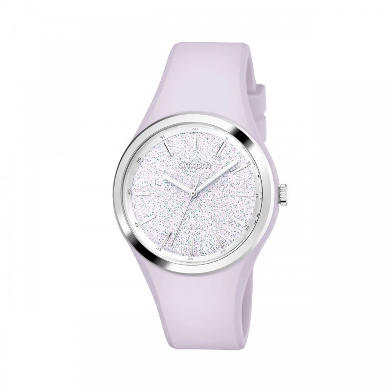 Montre AM:PM Silicone paillettes