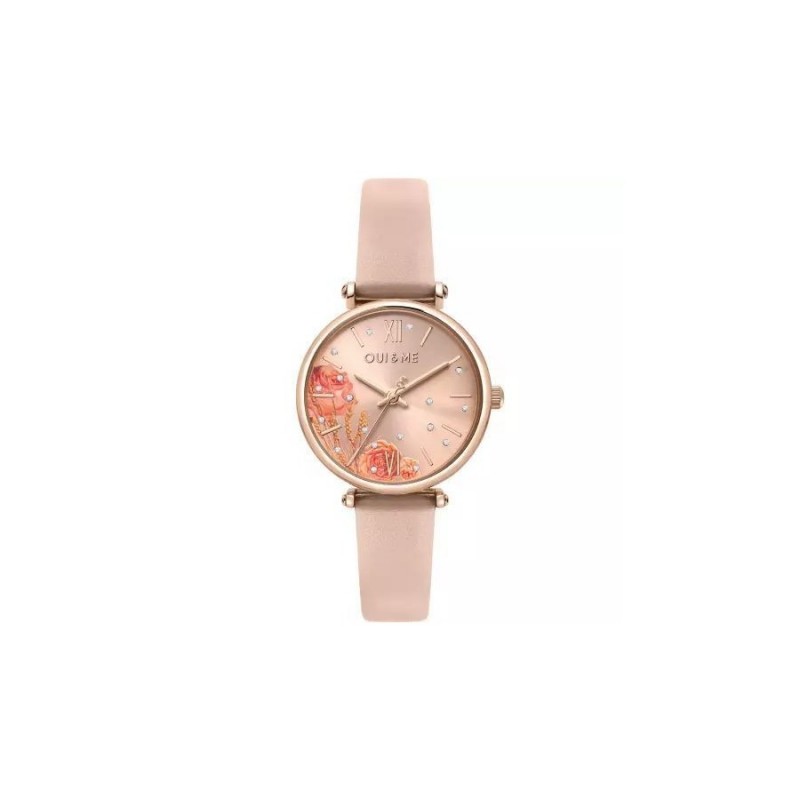 Montre rosée Oui and Me collection l'Etoile