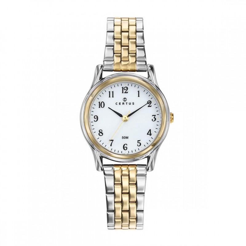 Montre femme Certus acier bicolore