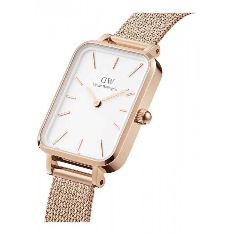 Montre Femme Daniel Wellington en acier doré rose