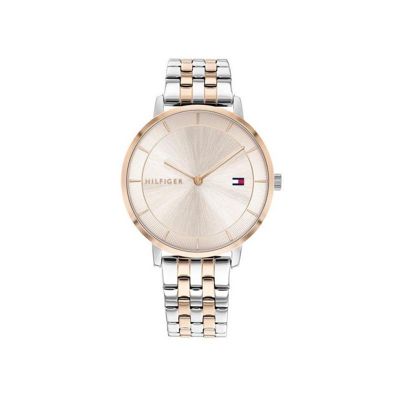 Montre femme tommy hilfiger bicolore