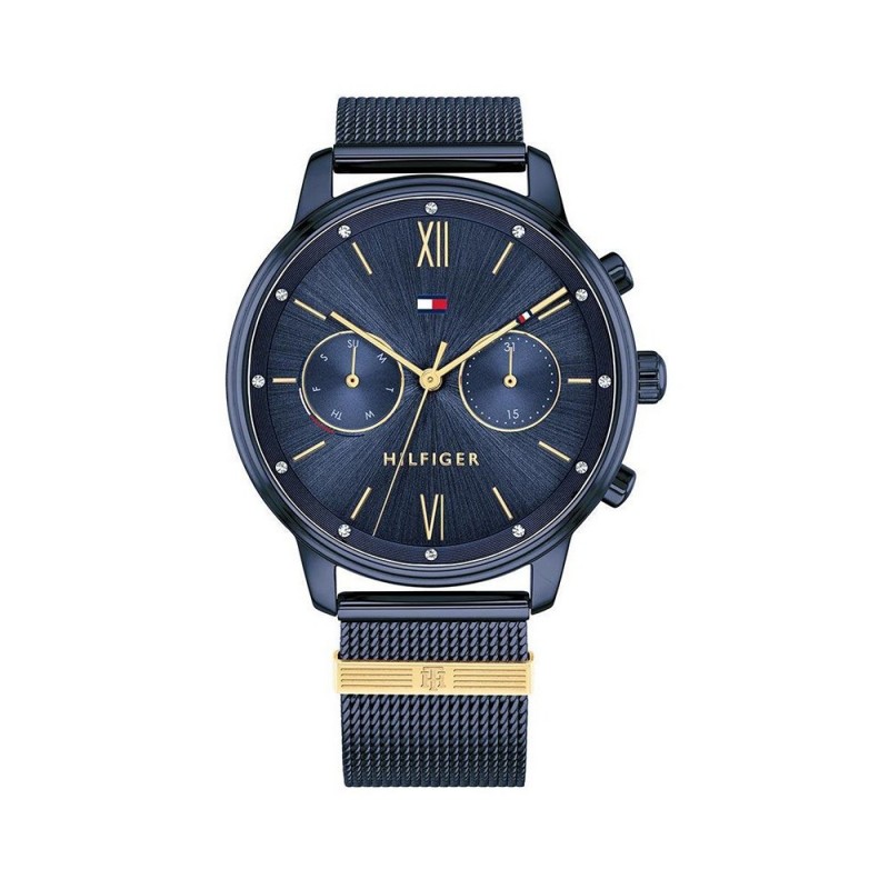 Montre femme tommy hilfiger bleue