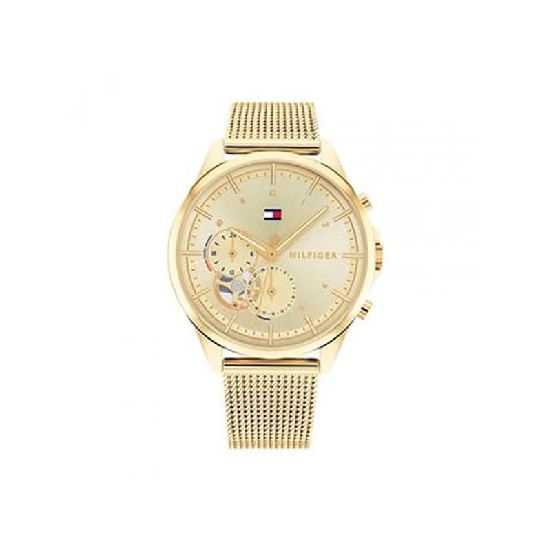 Montre femme tommy hilfiger dorée