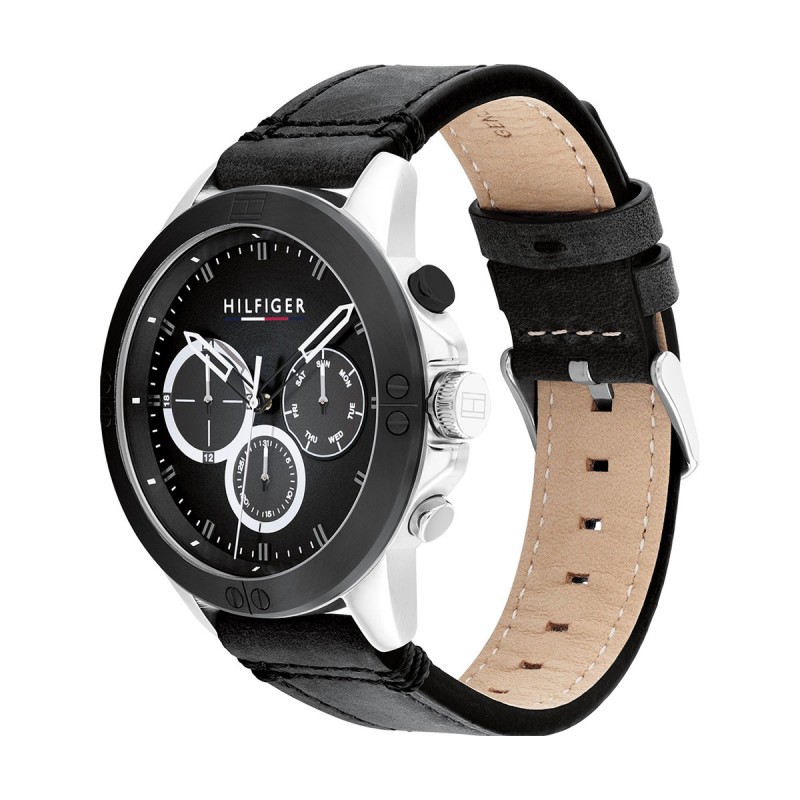 Montre homme tommy hilfiger couleur noire