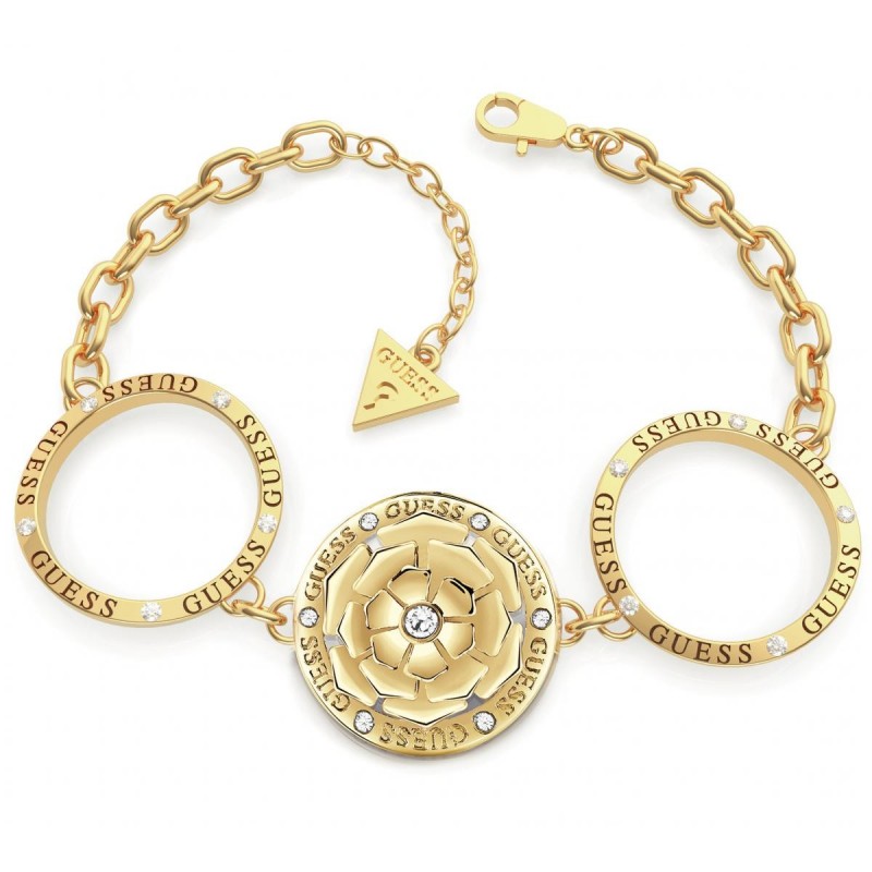 Bracelet PEONY ART Guess en acier doré