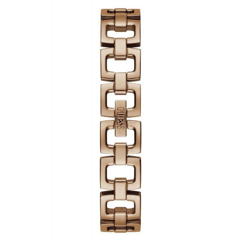 MONTRE GUESS EN ACIER DORE ROSE COLLECTION MINI LUXE
