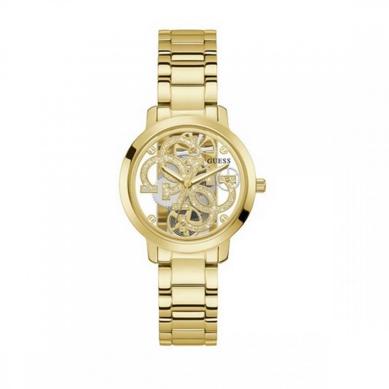 Montre 4G Guess en acier doré